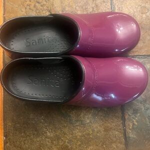 Sanita Dark Purple Footwear